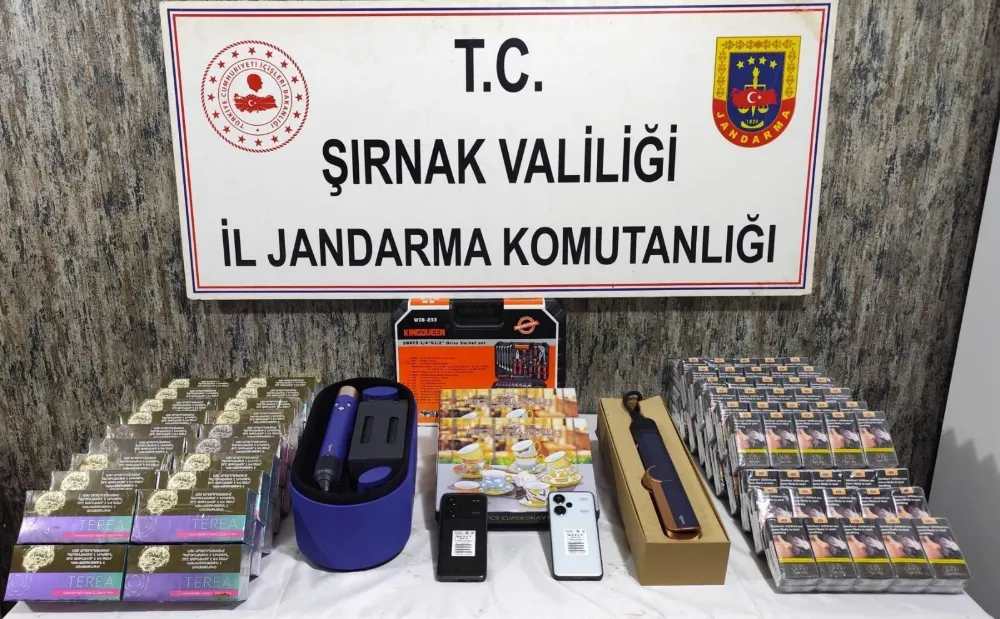 ŞIRNAK’TA JANDARMA EKİPLERİNDEN KAÇAKÇILIK OPERASYONU: 44 ŞÜPHELİ YAKALANDI