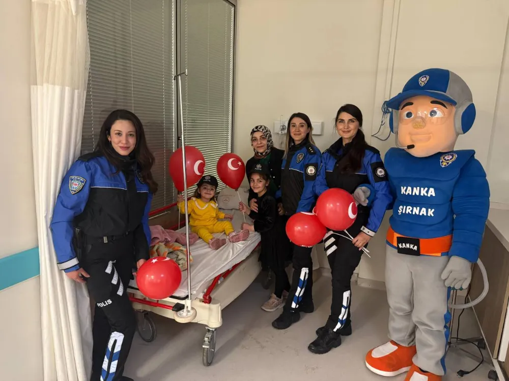 ŞIRNAK EMNİYETİ’NDEN YÜREK ISITAN 23 NİSAN SÜRPRİZİ