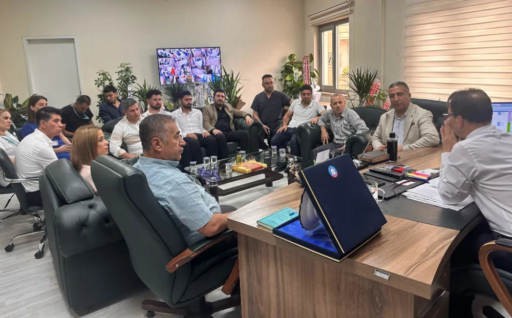 SAĞLIK-SEN HEYETİ, CİZRE DEVLET HASTANESİ BAŞHEKİMİ İLE GÖRÜŞTÜ